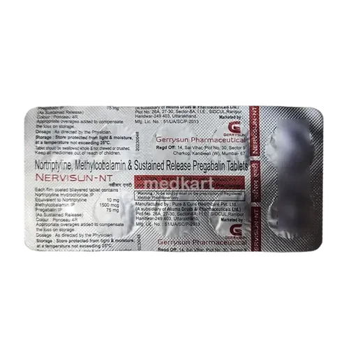 nervisun nt tablet 10's